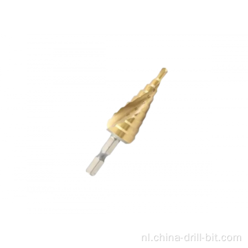 Groove Spiral Step Drill Bit